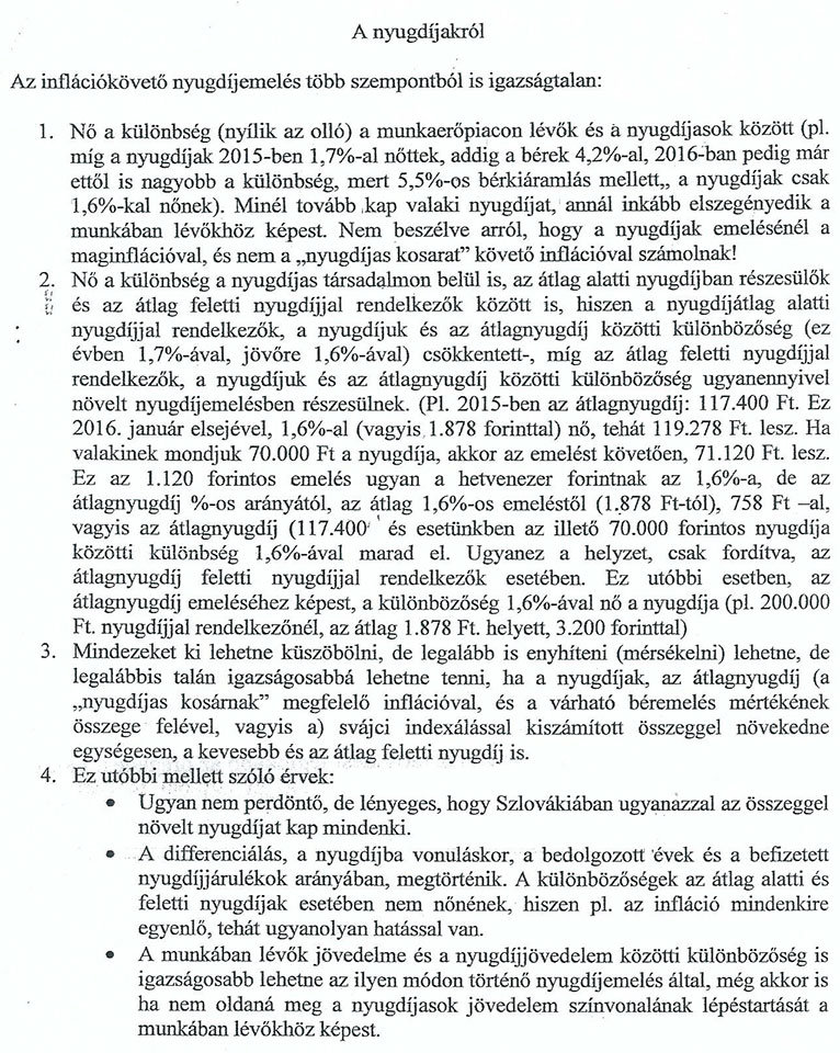 Állásfoglalás